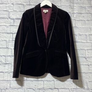 Loft velvet blazer